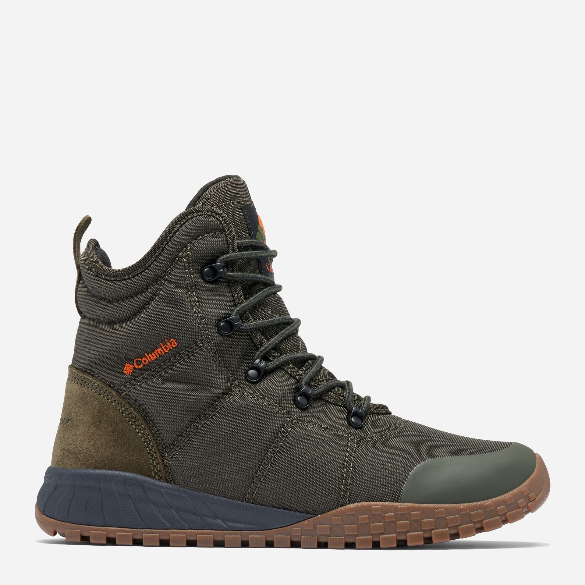 Zimowe buty trekkingowe męskie wodoszczelne Columbia Fairbanks Omni-Heat 2100831313 48 (15US) Oliwkowe (195981621303)