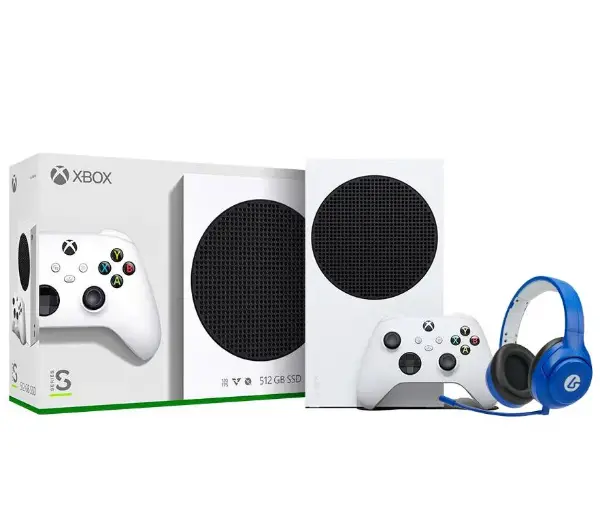 Xbox Series S 512GB + słuchawki LucidSound LS15X Niebieski