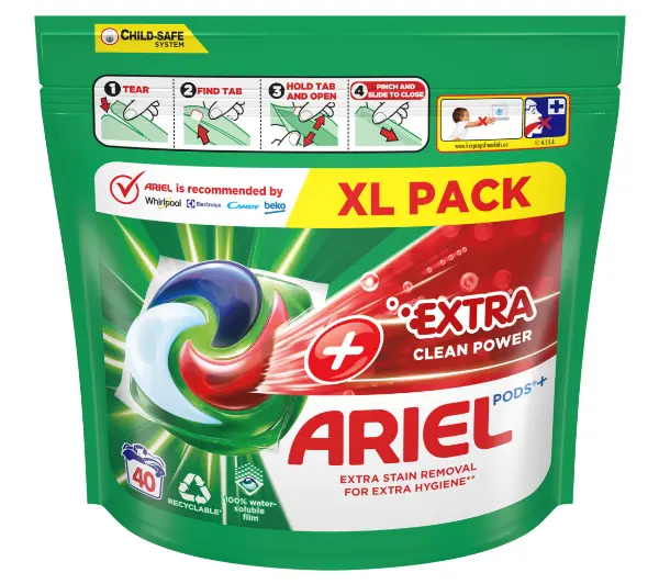 Ariel Extra Clean Power 40szt.