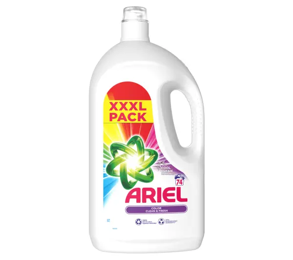 Ariel Color Clean & Fresh 74 prania 3,7l