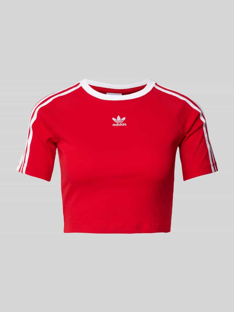 T-shirt krótki z wyhaftowanym logo