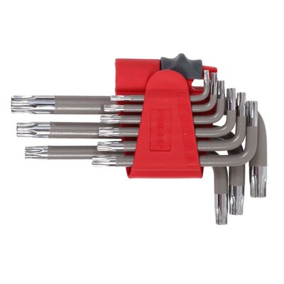 Proline Klucze TORX komplet 9 sztuk T10-T50 48340 PX48340