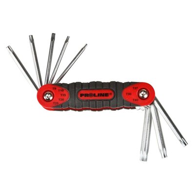 Proline KLUCZE torx ILOŚĆ 8 T9-T40mm CrV 48388