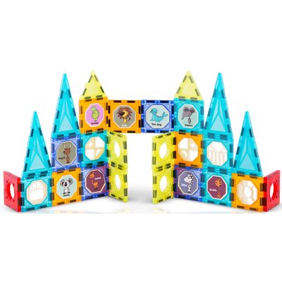 Klocki magnetyczne wieża Ricokids