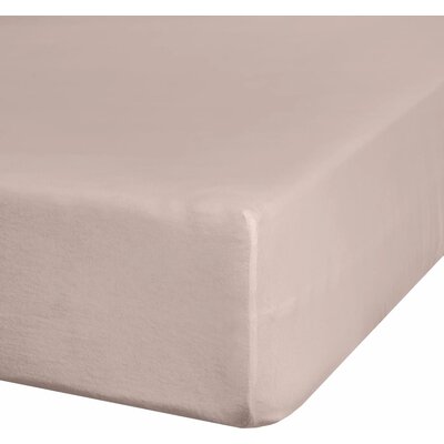 Euro Firany Prześcieradło Jersey3 120 x 200 Cm, Wys.25 cm Beż 1217926