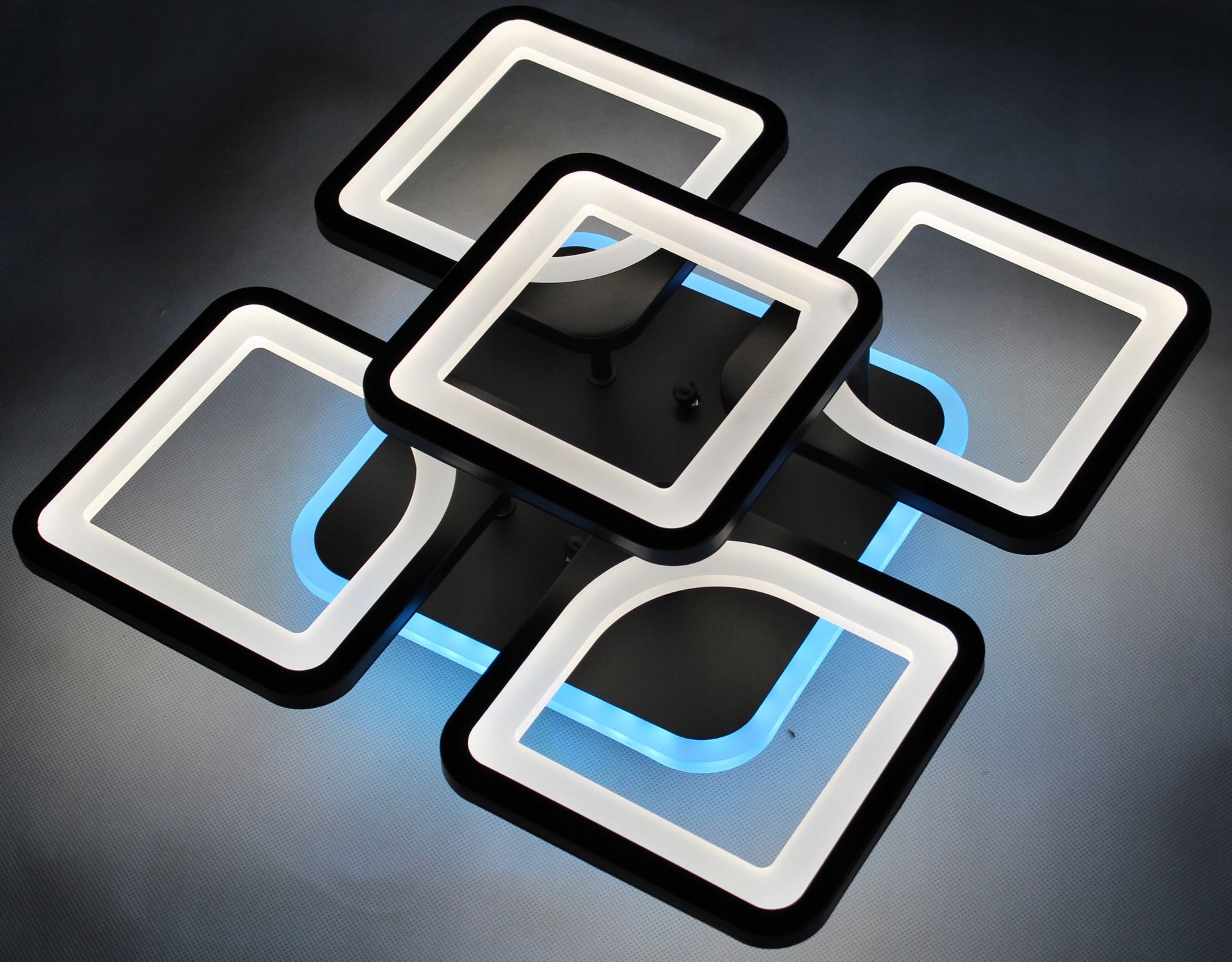 Lampa Led Kwadrat Sufitowa Plafon Led Oprawa Pilot Rgb