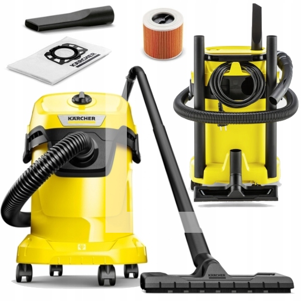 Odkurzacz przemysłowy Karcher Wd 3 V-17/4/20 uniwersalny 1000W 4m