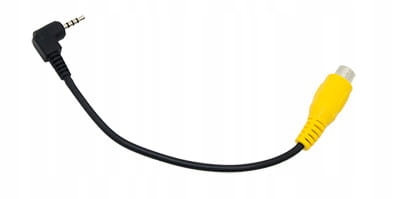 Kamera cofania Gps redukcja jack 2,5mm 4p Rca