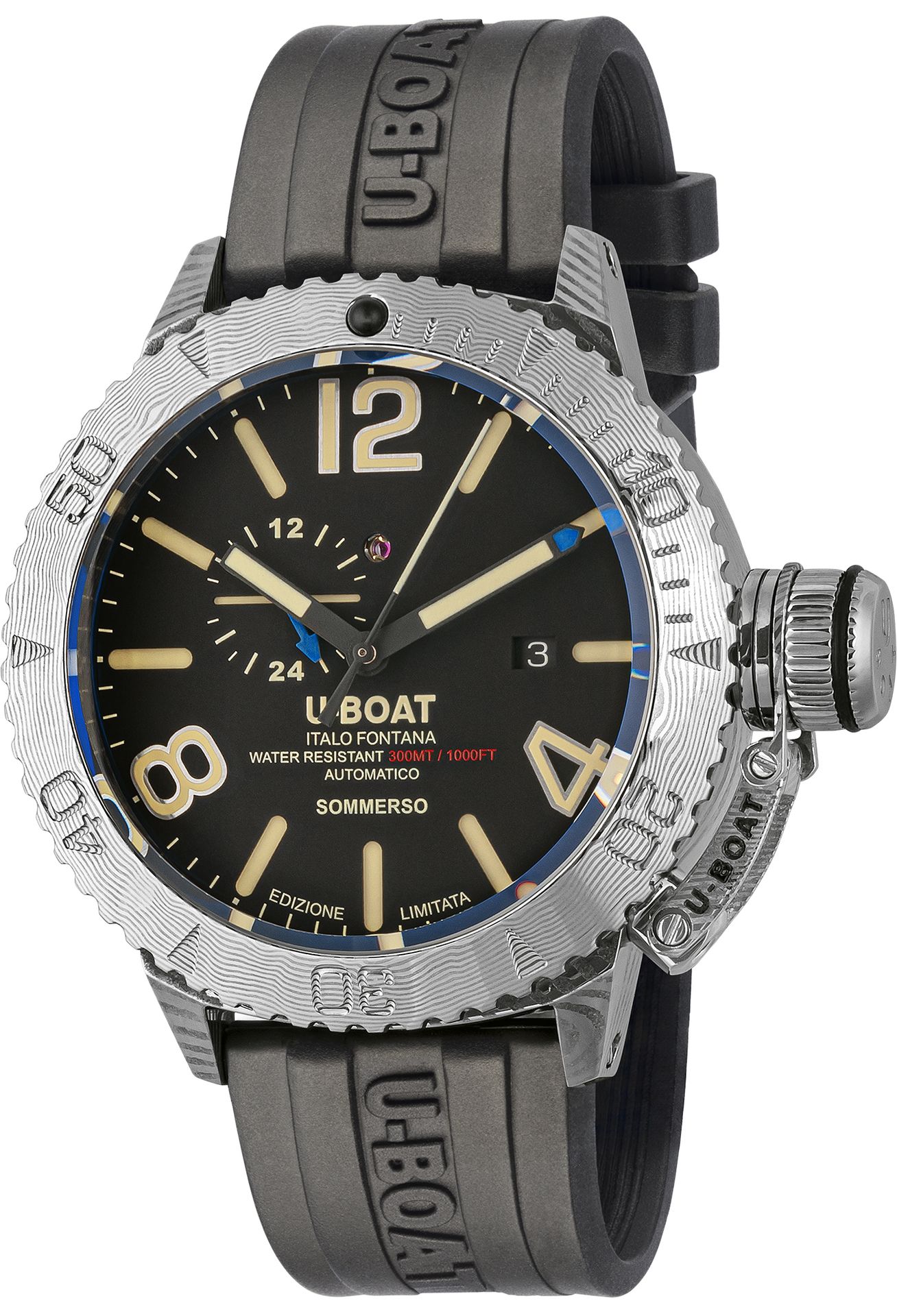 Zegarek U-BOAT 9988 Sommerso Damascus Right Limited Edition