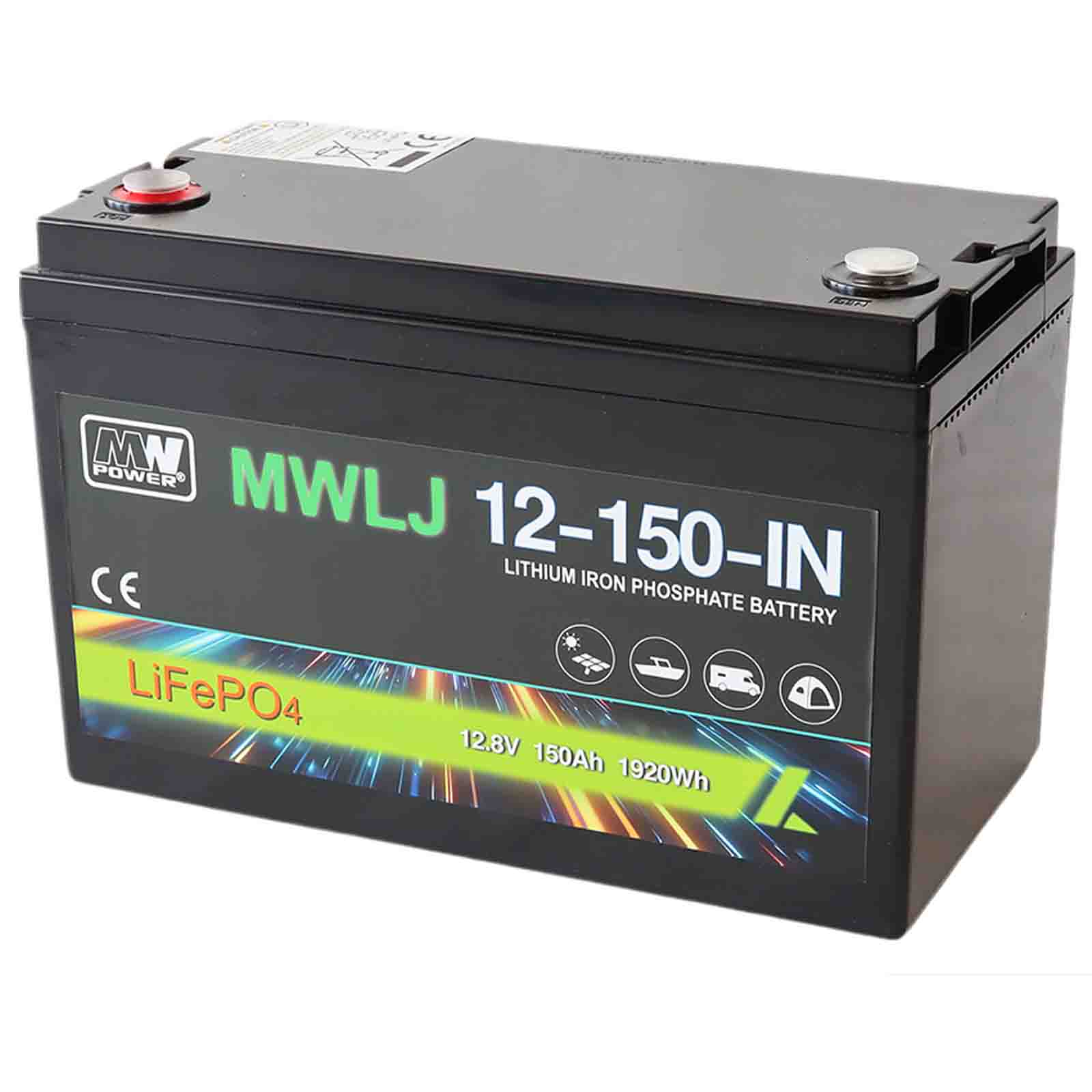 MW Power Akumulator MWLJ LiFePO4 12.8V 150Ah 1920Wh IN (12-150-IN)