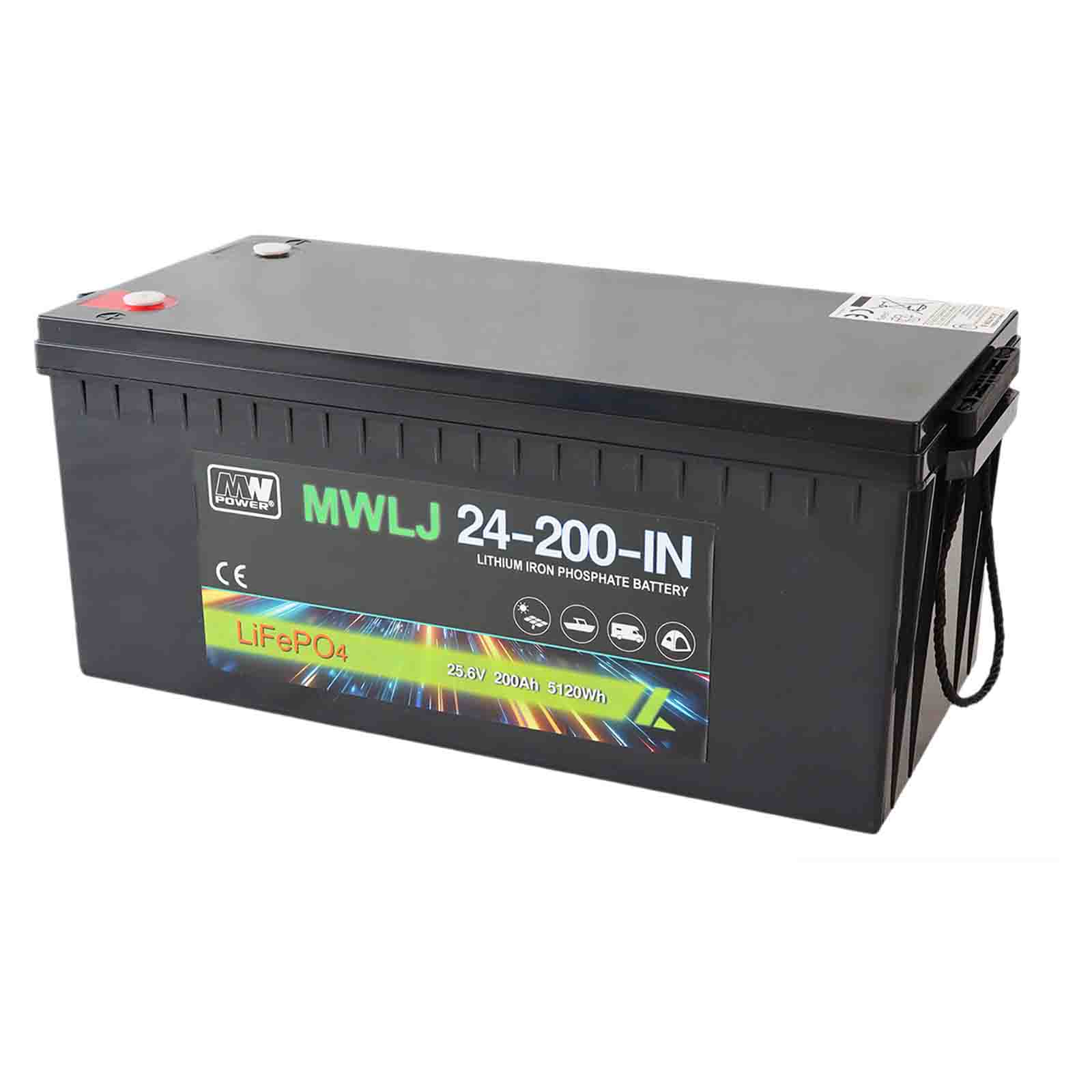 MW Power Akumulator MWLJ LiFePO4 25.6V 200Ah 5120Wh IN (24-200-IN)