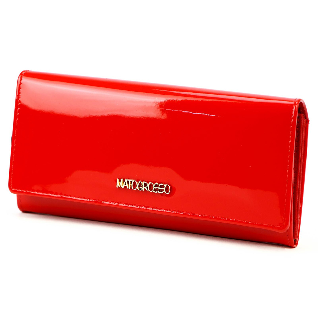Podłużny Skórzany damski portfel Mato Grosso RFID