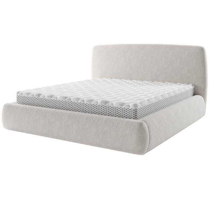 Łóżko tapicerowane z pojemnikiem i stelażem DIUN 160x200 Kolor do wyboru