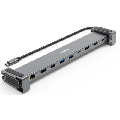Stacja dokująca HAMA 9w1 USB Typu C 3.2 Gen. 1 Pasywna