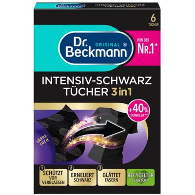 Dr. Beckmann Delta Pronatura 6szt chusteczki do czarnego 6szt chusteczki do czarnego (12)[D]
