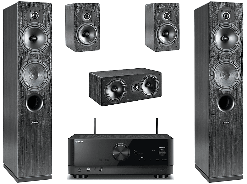 Opinie o MusicCast RX-V4A + Indiana Line Tesi 561/241/761 Czarny