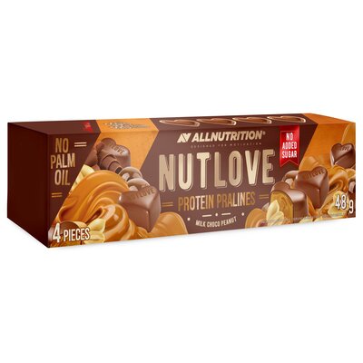 Allnutrition, Nutlove, Praliny Proteinowe Z Nadzieniem Orzechowym, 48 g
