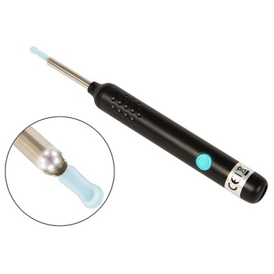 Otoskop do uszu z kamerą WIFI BLOW 44-332# Czarny