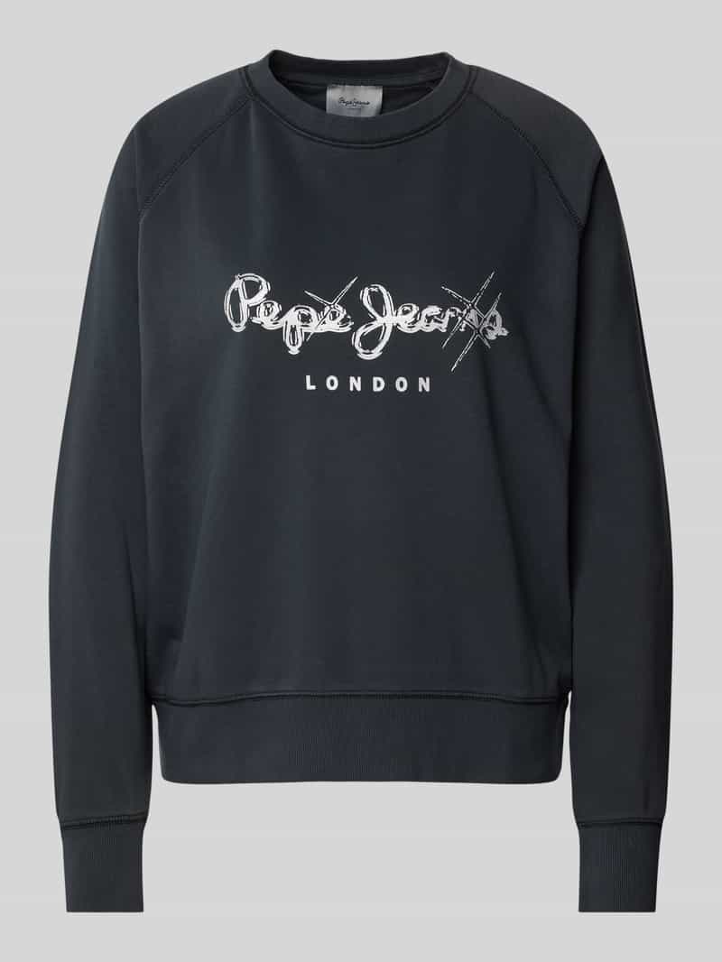 Bluza z nadrukiem z logo model ‘LUPITA’