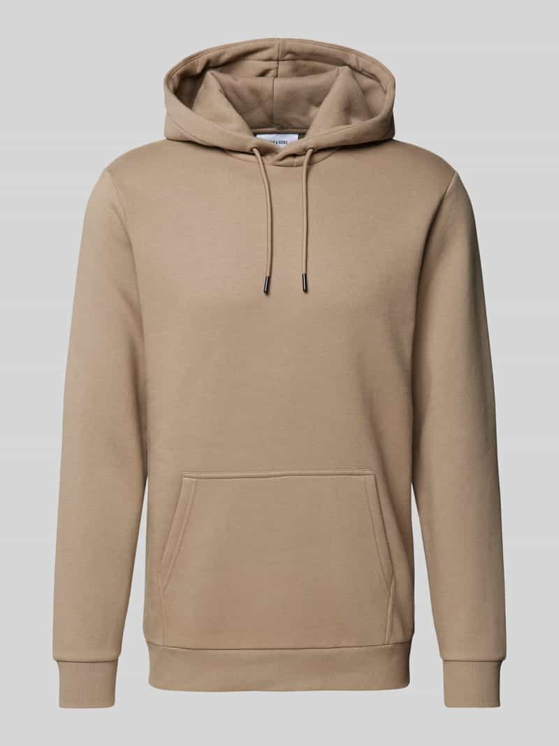 Bluza z kapturem i lekko obniżonymi ramionami model ‘CERES LIFE’