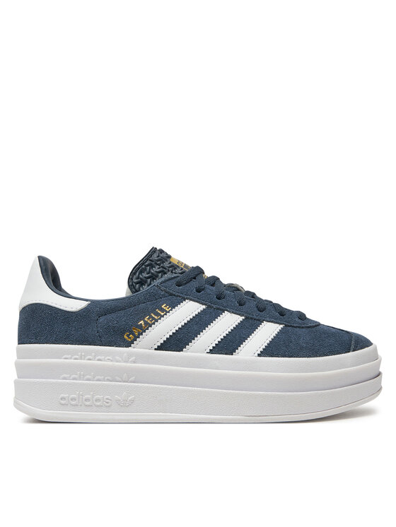 adidas Sneakersy Gazelle Bold JQ7405 Granatowy