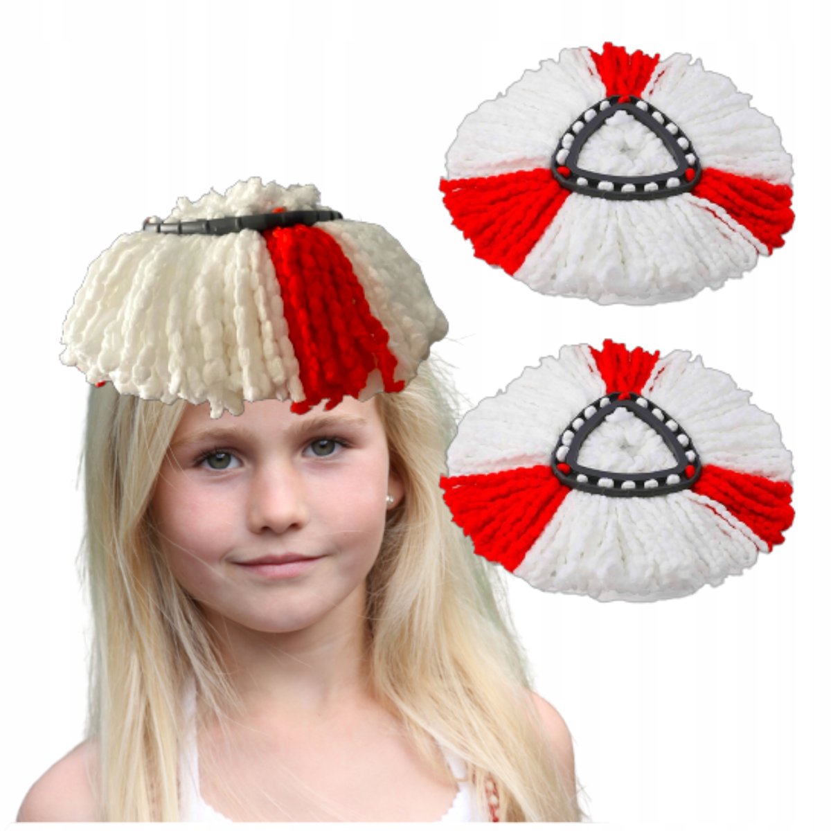 2X WKŁAD DO MOPA OBROTOWEGO VILEDA TURBO EASY WRING CLEAN OBROTOWY OKRĄGŁY