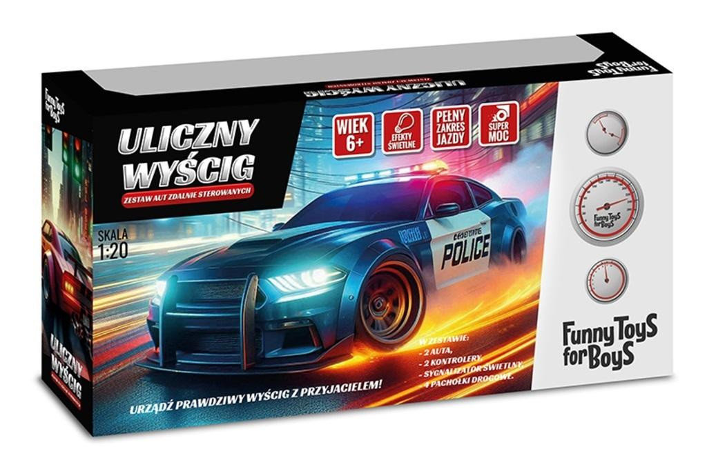 Samochody R/C 2Szt Pościg 43212 Artyk