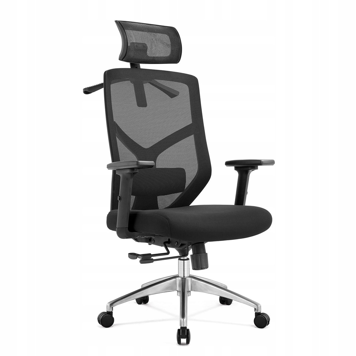 KRZESŁO ERGONOMICZNE ROSA REGULOWANE PODŁOKIETNIKI do 150kg