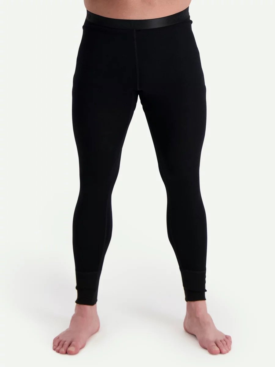 Kalesony unisex Svala Merino Extreme Regular Fit Long Johns Black-S