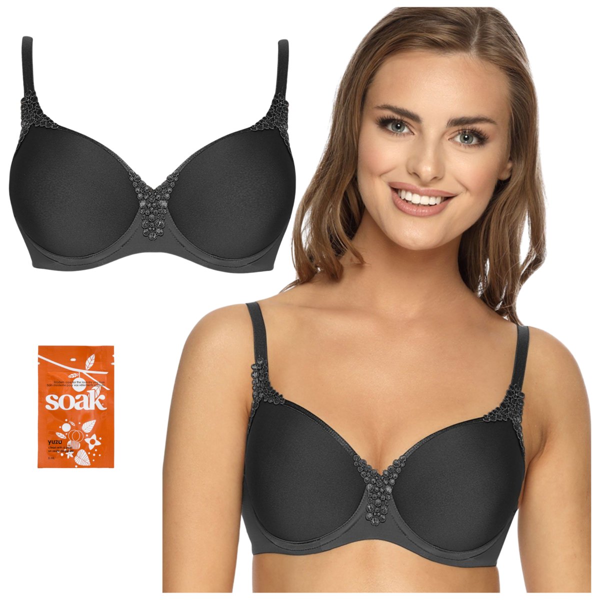 Biustonosz Viania Carola Spacer Szary - 90G