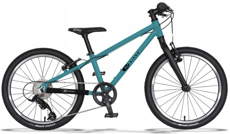 Superlekki rower dla dzieci KUbikes 20L Turkusowy