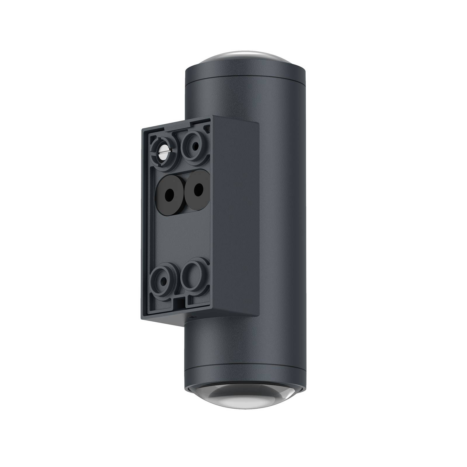 LCD Kinkiet zewnętrzny LED 5155, 2 x 4 W, góra & dół, grafit, aluminium