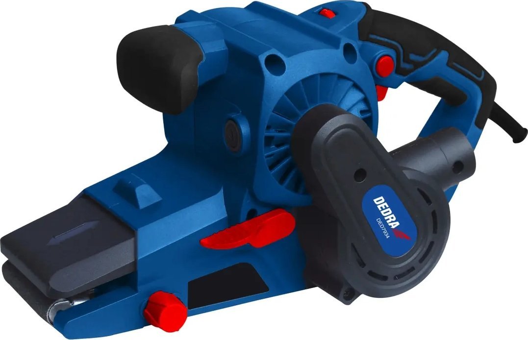 Dedra SZLIFIERKA TAŚMOWA, DEDRA DED7934 1010W, 76X533MM, 3M PRZEWÓD, REGULACJA PR. OBROTOWEJ