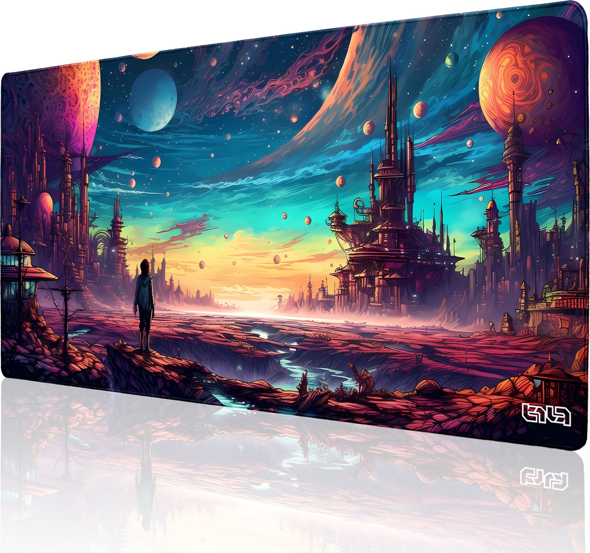 Podkładka Tilt PODKŁADKA GAMINGOWA Kosmiczne Odkrycia 100x50 TILT XL Prezent XXL