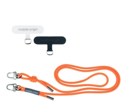 Mobile Origin Lanyard rope 6mm 82-163cm orange