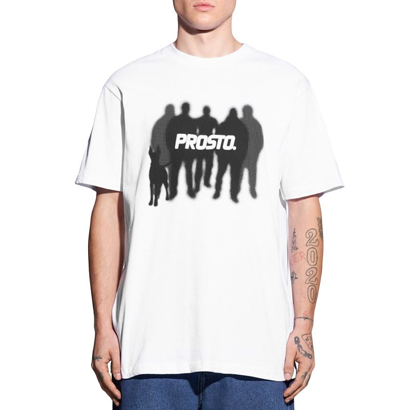 Koszulka Prosto Homies KL242MTEE1151 - biała