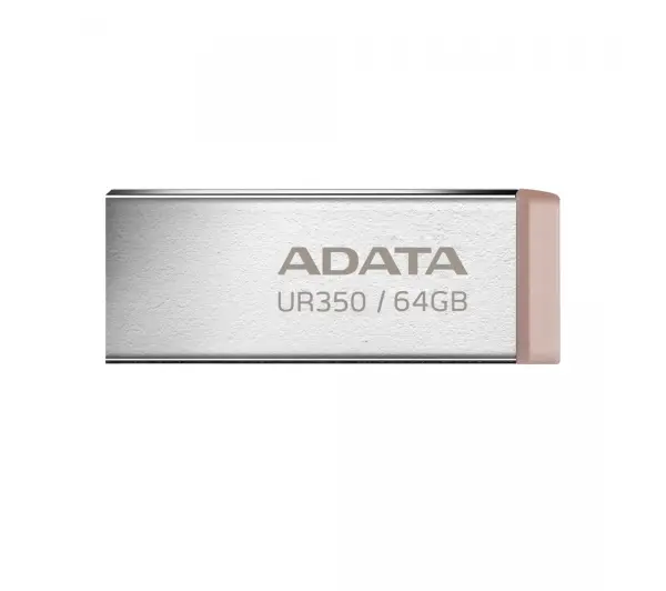 Adata UR350 64GB USB 3.2 Srebrno-brązowy