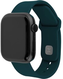 Fixed Silikonowy pasek Silicone Strap do Apple Watch 38/40/41/42 mm, ciemnozielony