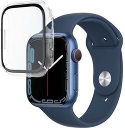 Fixed Etui z osłoną ekranu Pure Apple Watch 10 46 mm, przezroczyste