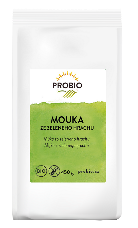 Mąka z zielonego groszku bezglutenowa 450 g BIO PROBIO