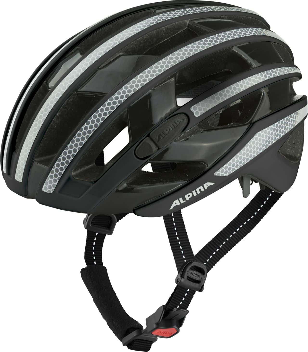 Kask rowerowy Alpina RAVEL - Czarny - 55-59cm