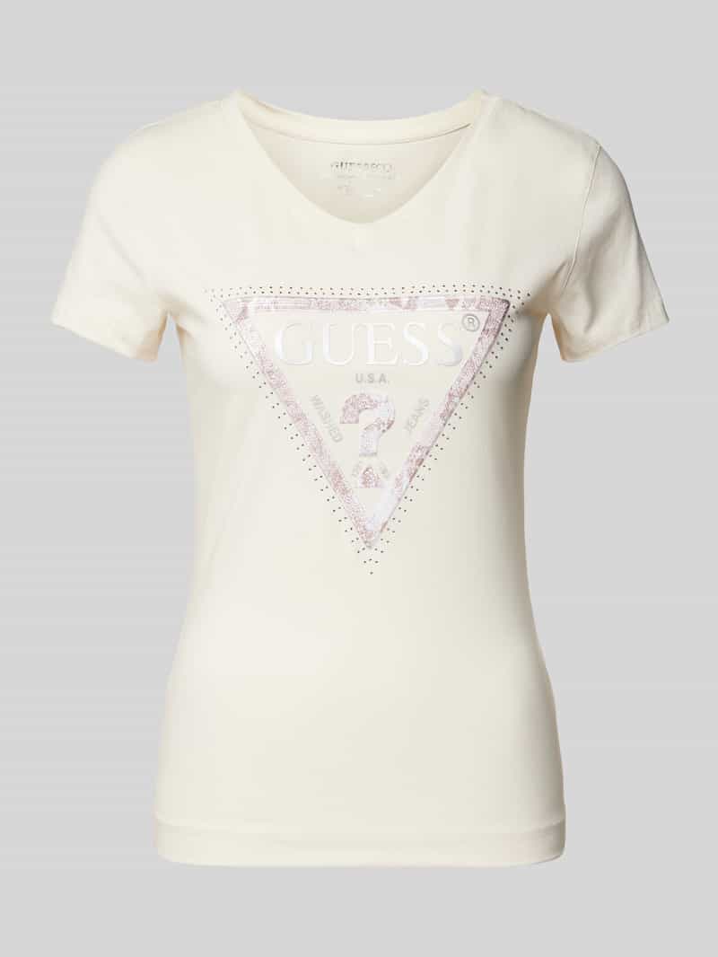 T-shirt z nadrukiem z logo model ‘PYTHON’