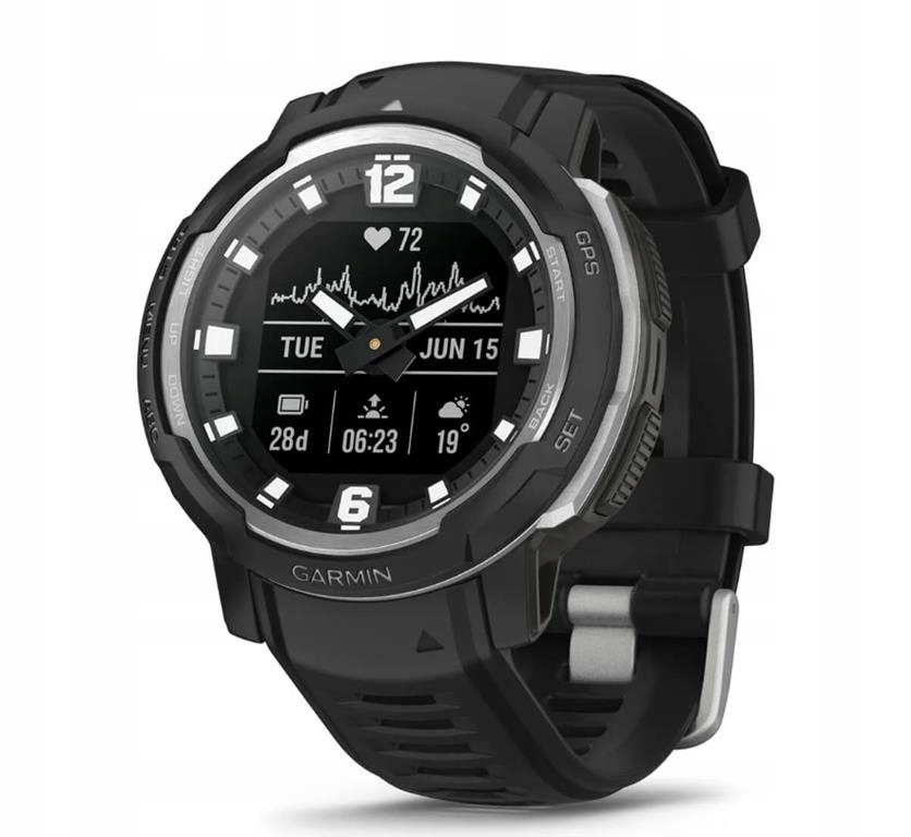 Garmin Instinct Crossover Adventure Watch Black