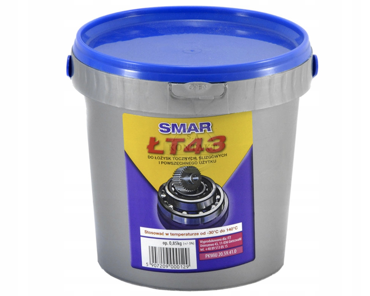 Smar uniwersalny ŁT-43 do maszyn puszka 850g towot do 140°C