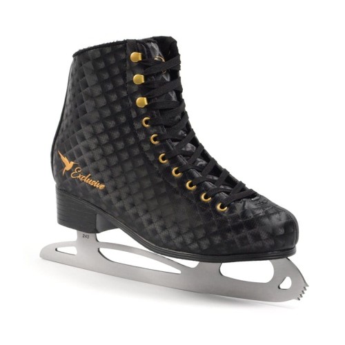 Łyżwy figurowe SMJ SPORT Exclusive czarne rozm.38