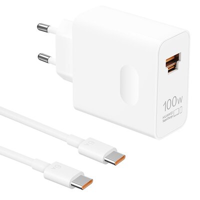 Huawei SuperCharge Wall Charger 100W Biały