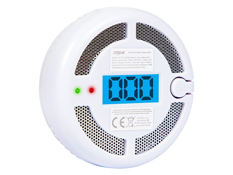50-626# Detektor czujnik czadu xc50 3xaaa