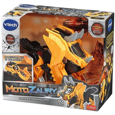 Motozaury Triceratops Molops Buldożer 61942 Vtech