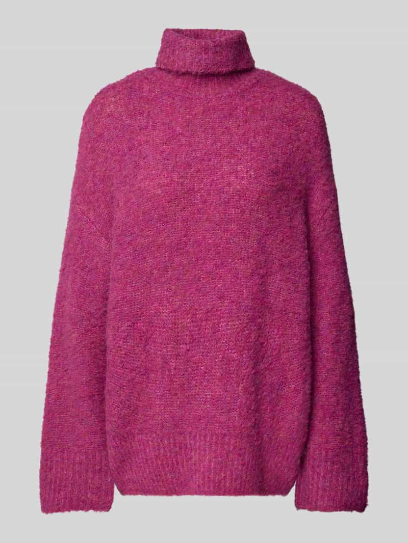 Golf o kroju relaxed fit z dodatkiem wełny model ‘NATHERINE’