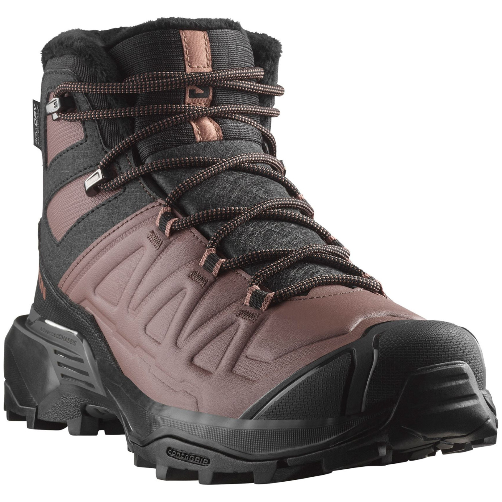 Buty damskie Salomon X Ultra Snowpilot Waterproof Rozmiar butów (UE): 39 1/3 / Kolor: czarny/brązowy